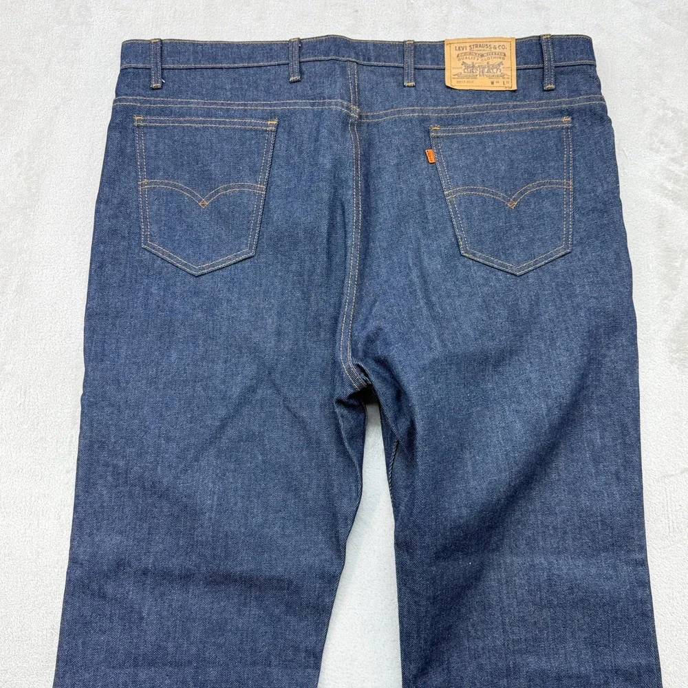 Vintage 1985 Levi's 517 Orange Tab Bootcut Jeans Mens 44x32 Made in USA RARE